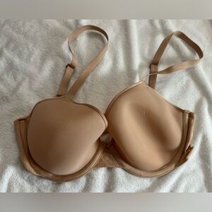 Skims Seamless Tan Underwire Bra